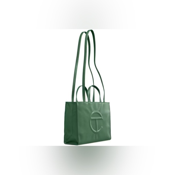 Telfar Medium Green Shopping Bag - Picture 2 of 11
